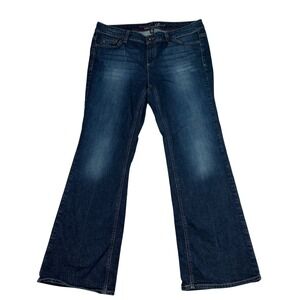 Tommy Hilfiger Freedom Boot Jeans Women's Size 14S 34x30 Dark Wash Denim